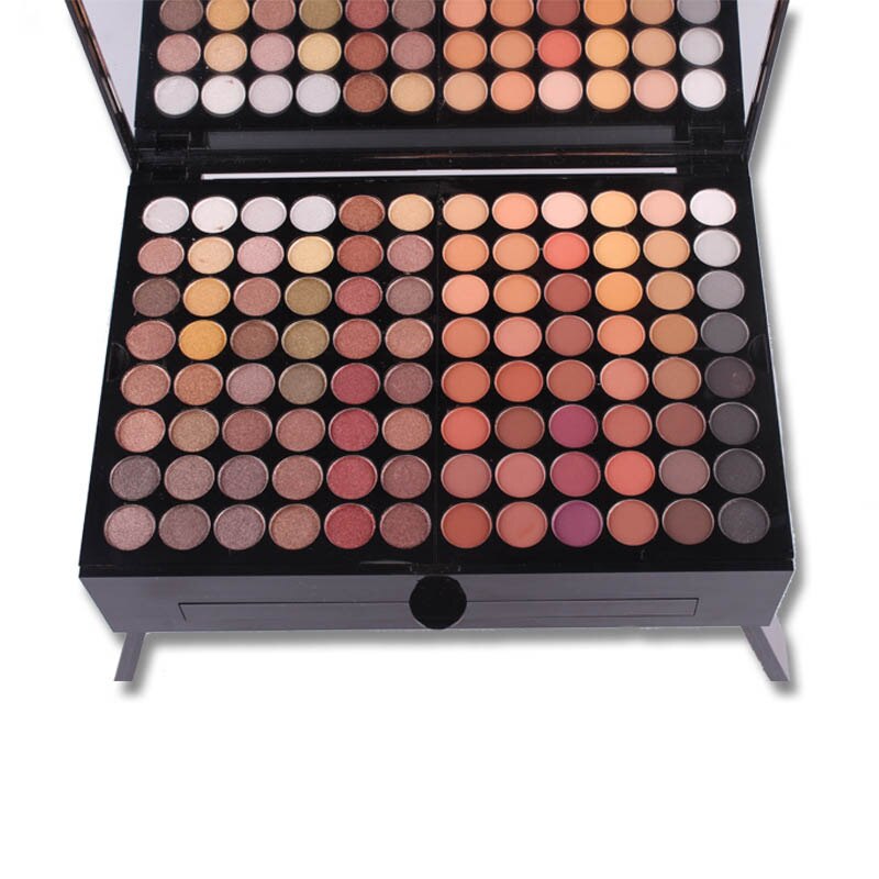 180 Colors Eyes Shadow Blush Set — Piano-Shaped Makeup Palette